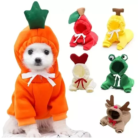 Estilo Pet / Roupas Fofas de Frutinhas para Cães Pequenos – Quentinho, Estiloso e Irresistível! ? - comprar online
