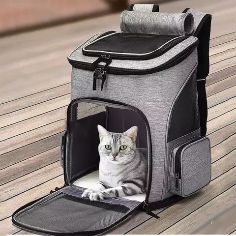 Mochila Transportadora para Gatos – Respirável, Dobrável e Super Confortável ?