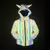 Puffer con cuerno reflectante de arcoíris - comprar online