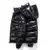 Puffer Negra Reflectante