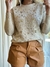 Sweater con dorado