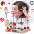 Imagem do Deslizante Divertido Montessori: Labirinto de Contas em Madeira para Bebês Exploradores