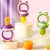 Alimentador Infantil Antiengásgo – Silicone Macio para Frutas Naturais - Encanto de Mãe