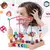 Imagem do Deslizante Divertido Montessori: Labirinto de Contas em Madeira para Bebês Exploradores