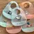 Babadores de bebê à prova dwaterproof água coisas do bebê bonito dos desenho - Encanto de Mãe