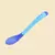 Bebê crianças colher garfo conjunto macio dobrável silicone colher garfo kit - comprar online