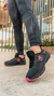 W 39 ZAPATILLAS RUNERS BLACK PINK - Araceli Cueros