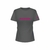 Remera deportiva Roma Gris con Rosa