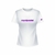 Remeras Remera deportiva Roma Blanco con Violeta