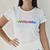 Remera deportiva Roma Blanco con Multicolor
