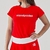 Remera deportiva Roma ROJA