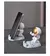 Decoração de mesa de escritório estilo nórdico astronautas suporte do telefo - comprar online