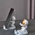 Decoração de mesa de escritório estilo nórdico astronautas suporte do telefo - loja online