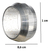 Virola Tuerca De 3/8 De Aluminio Gas Pack X100 Unidades - comprar online