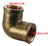 Codo Conexion De Bronce 1/4 Hembra A 1/4 Hembra Para Agua - comprar online