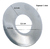 Roseta Campana Lisa De Acero Pared Conexion 1/2 Pack X2 Unid - comprar online