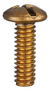 Tornillo 1/4 Pulgada Bronce Para Tapa Flumax Pack X10 Unid en internet