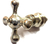 Llave De Paso De Bronce 1/2 Cabezal Repuesto Volante Cruz - VML Online