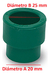 Cupla Reduccion Fusion 25 Mm X 20 Mm Original Latyn - comprar online