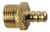 Teton Macho 1/2 De Bronce Fundido Con Espiga Para Manguera