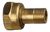 Union Reductora De Bronce De 1/2 Hembra X 3/8 Macho