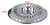 Rejilla Filtro Plastico Cromo Bacha Pileta Cocina Pack X10 - comprar online