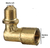 Codo Conexion De Bronce 1/4 Hembra A 1/4 Macho Pestaña Agua - comprar online