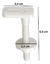 Bisagra Herraje Para Asiento Tapa Inodoro Daccord 131-132 - comprar online