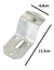 Grampa Soporte De Fijacion Larga Para Lavatorio Packx10 Unid - comprar online