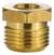 Buje De Reduccion Rosca Macho 3/8 Hembra 1/4 Bronce Pack X10