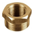 Buje De Reduccion Rosca Macho 1/2 Hembra 3/8 Bronce