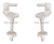 Bisagra Herraje Tapa Inodoro Ariel Corto Florencia Pack X4 en internet