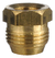 Buje Reduccion Pestaña Macho 3/8 X Hembra 1/8 Bronce Pack X5