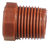 Tapa Tapon De 1 Pulgada Macho Polipropileno Pack X10 Unid en internet
