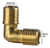 Codo Conexion De Bronce 3/8 Macho A 3/8 Macho Para Virola - comprar online