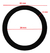 Arandela De Goma Para Valvula Automatica 48mm Pack X20 Unid - comprar online
