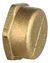 Tapon Hembra De 1/2 Bronce Roscado Repuesto Packx10 Unid