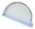 Tapa Para Canaleta Izquierda Blanca Pvc Pluvitubo Rejilla en internet