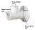 Válvula Conexion Tee Lavarropas Plastico 1/2 A 3/4 Canilla - comprar online