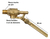 Flotante A Presion 3/4 Bronce Regulable Tanque Agua Devesa - comprar online