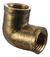 Codo Conexion De Bronce 1/4 Hembra A 1/4 Hembra Para Agua en internet