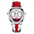 TimeClow – Relógio Masculino Quartz com Mostrador Palhaço e Design Inovador - Magniffica