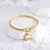 TitanHeart – Pulseira Dourado com Pingente de Coração - Magniffica