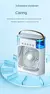 Coolight Air 3 em 1 – Ventilador com Luz e Clima Fresco : "ventilador com luz noturna", "mini ar-condicionado 3 em 1", "refrigerador de ar portátil"
