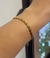 Pulseira Dourada em Verniz Italiano