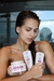 Produtos da Linha Cronológica 4D, incluindo máscara e shampoo hidratante.
