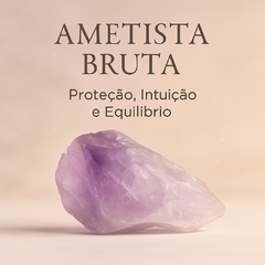Kit Ametista Bruta Premium – Cristais Naturais para Energização e Decoração | 130g com 6 Pedras - comprar online