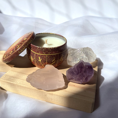 Imagem do Vela Aromática Artesanal Lata Cera Vegetal – 70g