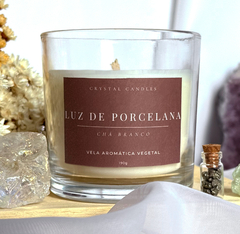 Luz de Porcelana – Vela Aromática de Chá Branco - comprar online