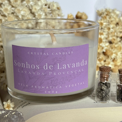 Sonhos de Lavanda – Vela Aromática de Lavanda Provençal - comprar online